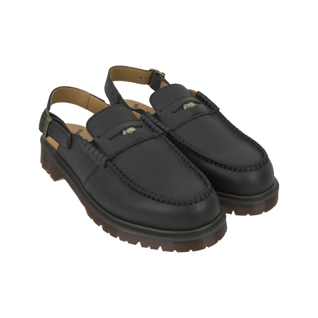 Dr. Martens Comode Scarpe Casual Senza Tacco Punta Tonda Versatili Scarpe Donna Nero 31511001