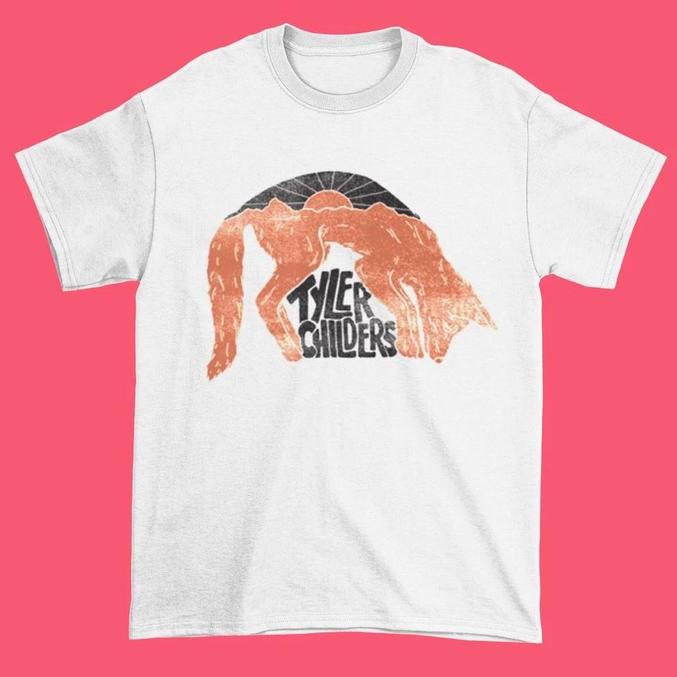 Tyler Childers Fox Short Sleeve Cotton White S-234XL T-shirt E050 L