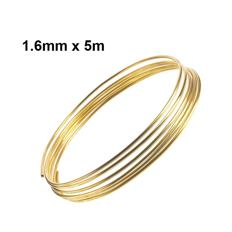 1-100m Brass Wire Metal Wire Soft Brass Round Wire Ultra-Fine Copper Wire Bare Wire 0.1 0.15 0.2 0.3 0.4 0.5 1.0~3mm
