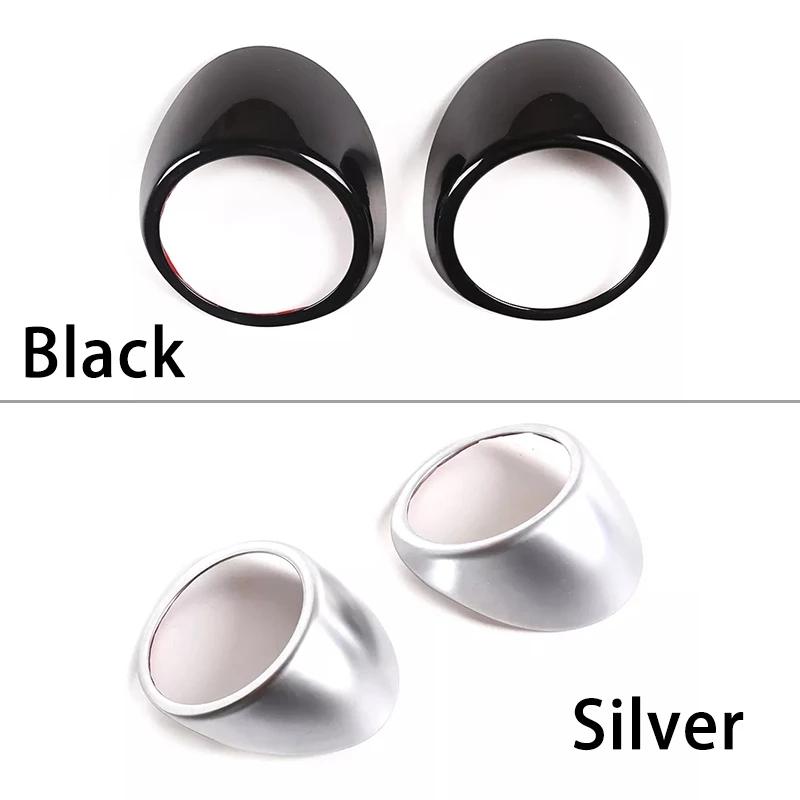 Auto Styling EINE Säule Audio Lautsprecher Hochtöner Rahmen Abdeckung Trim Aufkleber Chrom Für Range Rover Vogue 2018-Innenraum