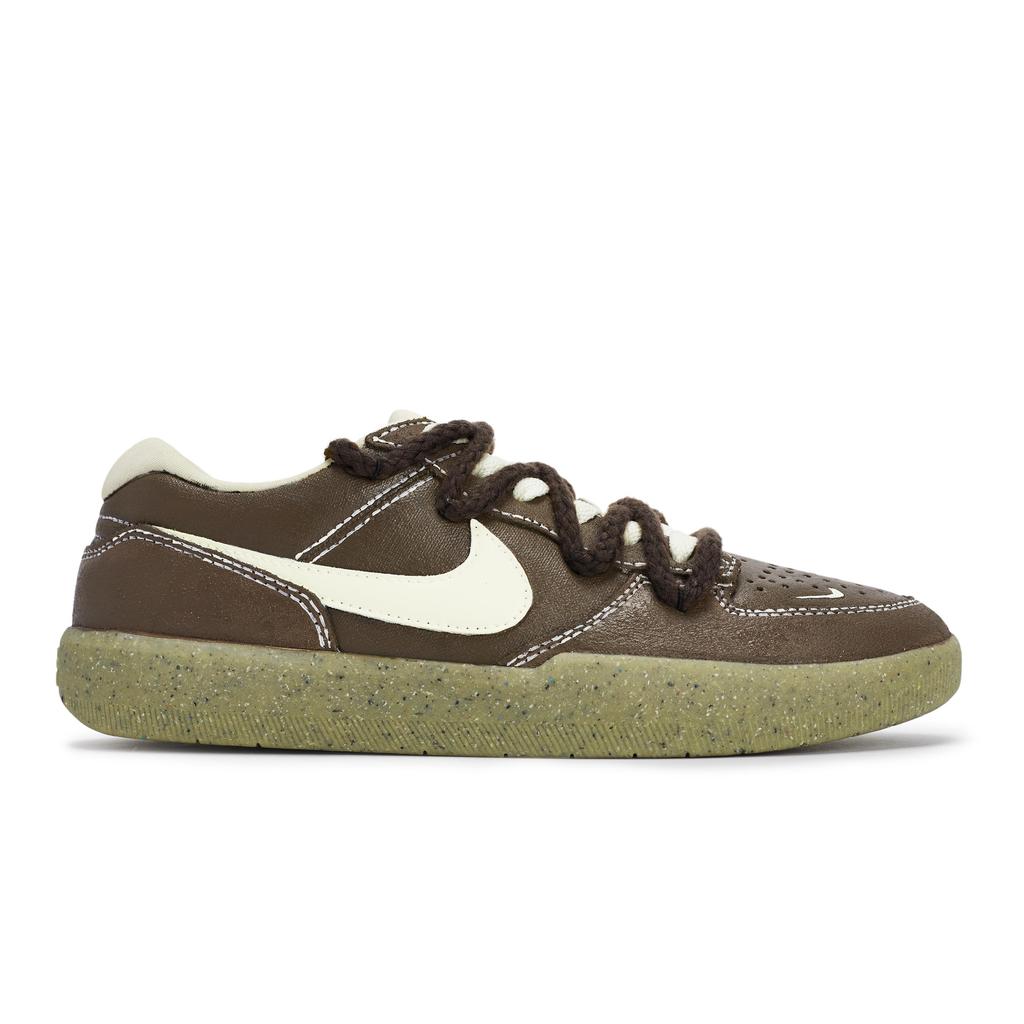 Nike SB Force 58 Slip Resistant Low Top Skateboard Shoes Unisex Beige Brown CZ2959-100(Team80-S-BOX)