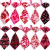 50/100pcs Valentine's Day Pet Dog Bow Tie Adjustable Dog Puppy Collar Pet Bow Neckties Party Grooming Supplies Pet Bow Tie