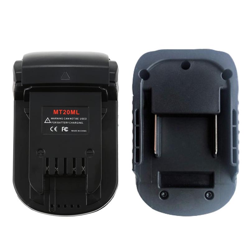 MT20ML Adapter Converter for Makita 18V BL1830 BL1850 Converted To for Milwaukee 18V Li-ion Battery Cordless Power Tool Use