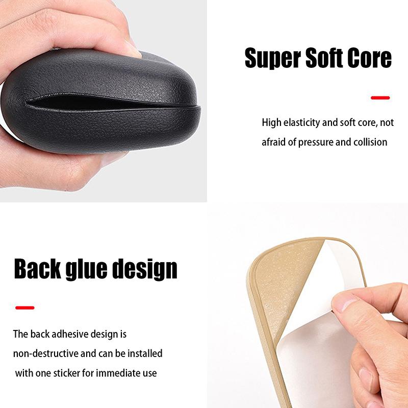 Car Knee Rest Pad Interior Auto Armrest Pad For Door Central Console Side Protective Pad Soft Relax Pads