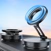 360° Foldable Vacuum Magnetic Phone Holder, Magnetic Car Phone Mount, Hands-Free Suction Cup Phone Holder for Smooth Surface