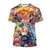 Japan Anime Fire Fist Ace One Piece TShirt Quick Dry Football Jersey Sports Kid Clothing Adult Children's Parent Child T shirts