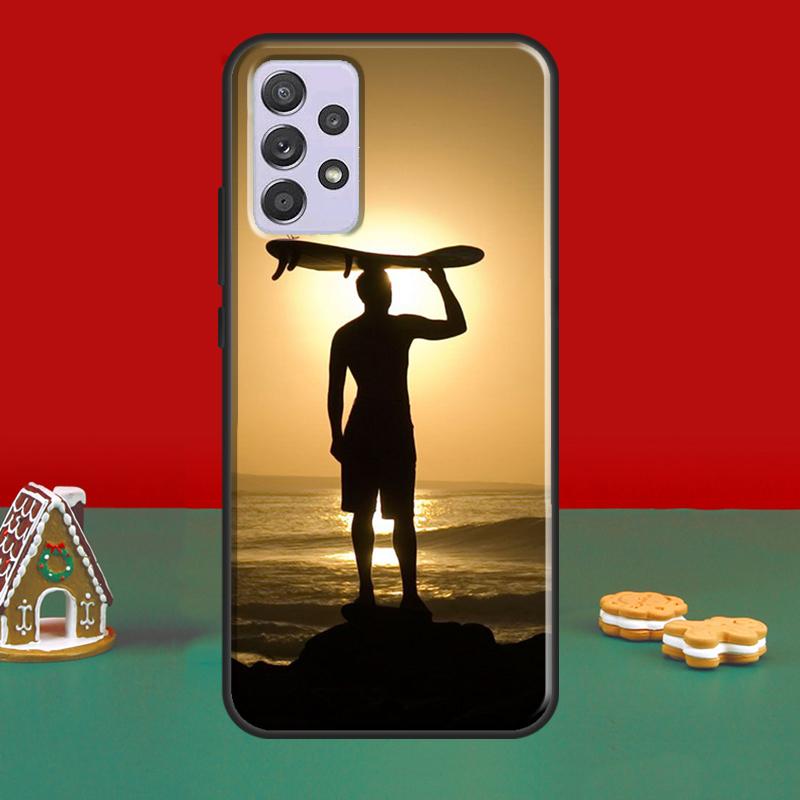 Surf Surfen Abdeckung Für Samsung A32 A12 A22 A52 A72 A21S A20e A03S A40 A50 A70 A31 A51 A71 A52S Fall