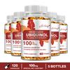 Airboy Ubichinol CoQ10 100mg Weichkapseln 120 Stück — Tägliches Wohlbefinden, Antioxidativer Schutz, Nährstoffunterstützung