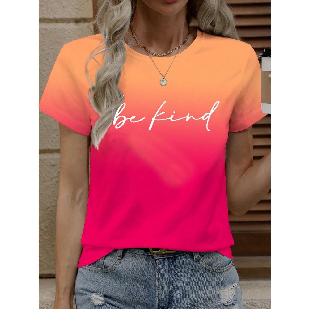 Damen T-Shirt Abstraktes Gesicht Linienkunst Grafischer Druck Oberteile Lässig Rundhals Kurzarm T-Shirt Sommer Outdoor Mode Damenbekleidung