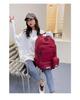 Spacious Korean-Style Unisex Backpack with Pencil Case for Elementary & Middle School Students