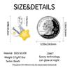 Luminous Yellow Star Pendant Copper Plated For Charms Copper Plated Original Bracelet For Jewelry Making