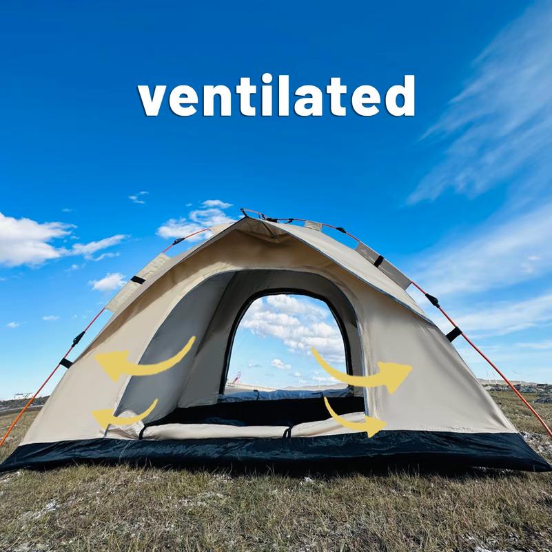 Tent Outdoor Portable Folding Fully Automatic Camping Quick Open Camping Sunscreen Thickened Rainproof Tent Complete Set