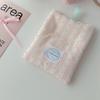 Ins Style Grid Pattern Coaster Portable Cotton Cloth Insulation Pad Drink Coasters  Home Decoration