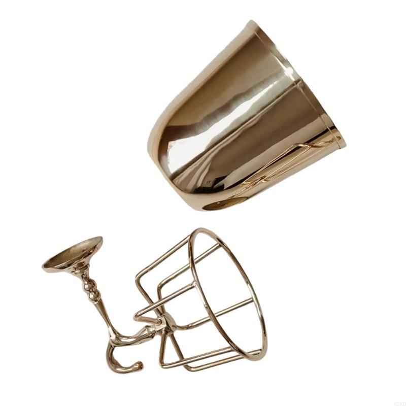 62KD Decorative Wall Mounted Metal Vessel Flower Vase for Stylish Interior Styling