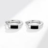 Unisex Light Luxury Minimalist Earrings Fashionable Personalized Hip Hop Premium Niche Design Temperament Ear Studs