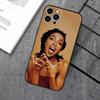 Rapper Lauryn Hill  Phone Case For Apple iPhone 15,14,13,12,11,XS,XR,X,8,7,Pro,Max,Plus,mini Silicone Black Cover