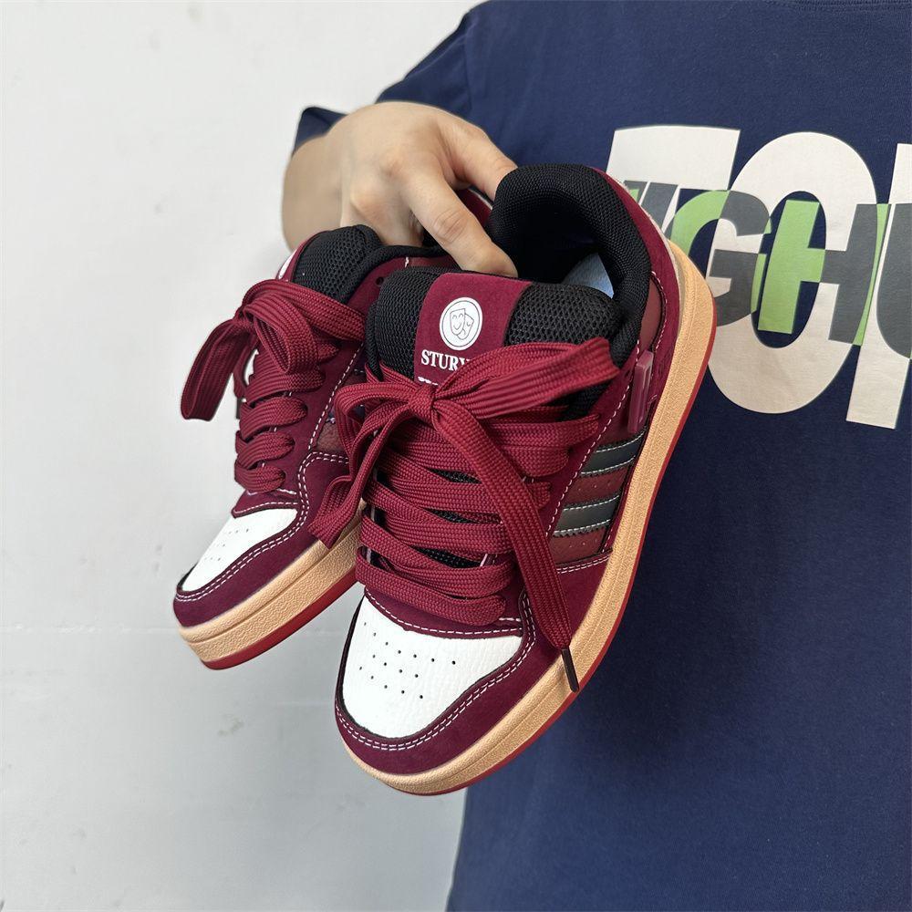 Niche Platform Bread Shoes Men's Summer New Couple Versatile Casual Sports Board Shoes Women