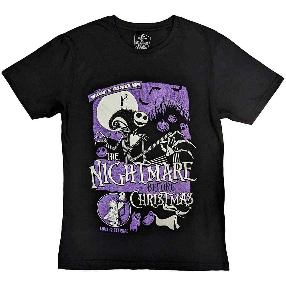 The Nightmare Before Christmas Welcome Official Tee T-Shirt Mens M