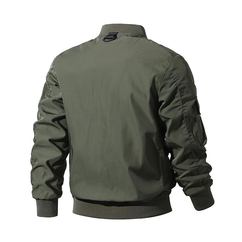 Men's Multi-Pocket Bomber and Baseball Workwear Jacket – Three-Proof Mountaineering Style