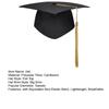Graduation Cap With Tassel Bachelors Hat With Adjustable Size Elastic Band Graduation Master Degree Graduation Ceremony Hats