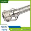 304 Stainless Steel Corrosion-Resistant Camlock Lever-Type Quick-Connect Corrugated Metal Hose