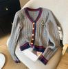 Autumn Winter Cashmere Top Women V Neck Pullover Warm Knitwear Jumper Woman Clothes Twist Outwear Knited Tops Women