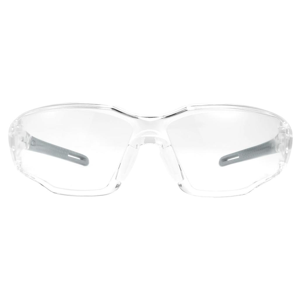 PAERDE HM12 Větruodolné bezpečnostní brýle s UV ochranou Ultralehké proti zamlžování (Oboustranná úprava proti zamlžování) (Šedá)