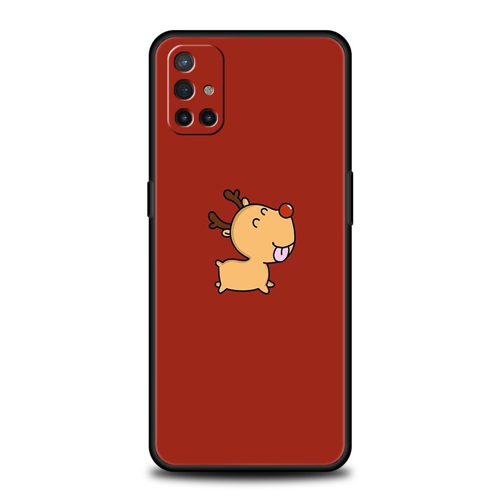 Pouzdro na telefon pro OnePlus 11 10 9 Pro 9T 12R 10R 9R 9RT 10T 8T 8 7 6T 7T Nord 2T CE 2 5G N200 N10 N100 Vánoční Santa Claus