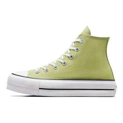 Chuck 70 High Citron This Green Unisex Sneakers Egret Black A07428C