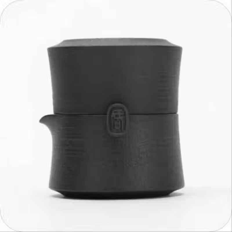 

Wan Qiantang Stardust Glaze Portable Ceramic Travel Tea Set