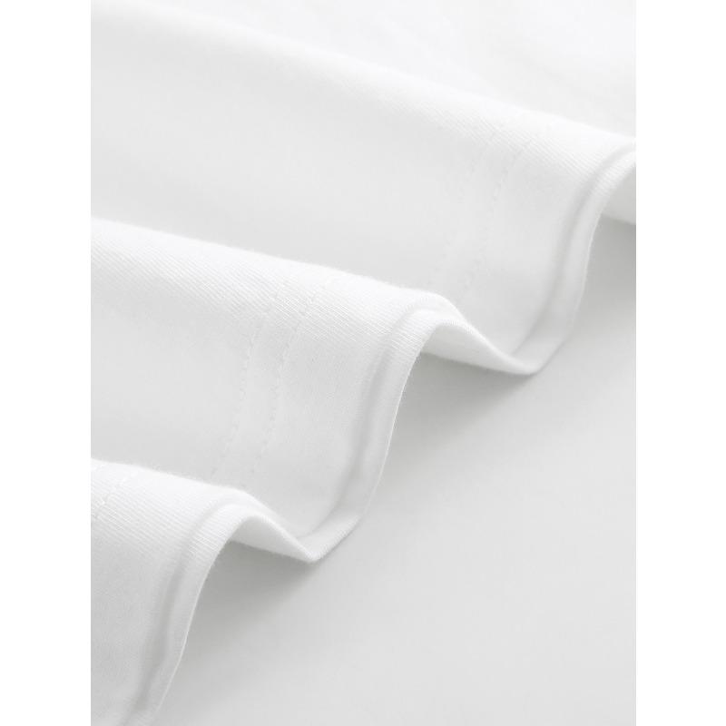 European Size Men's Polyester Short-sleeve Tees with Trendy Prints: Soft, Casual, Loose. Ideal for Fitness, Sports, And Daily Summer Wear.