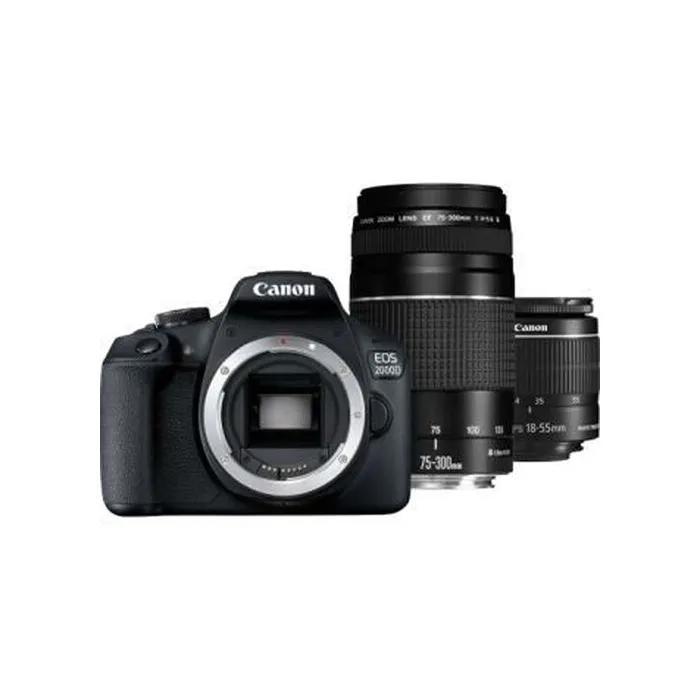 Canon EOS 2000D Digitalkamera 24,1 MP Schwarz schwarz