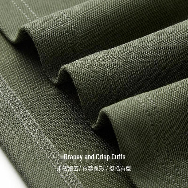 Men's Wool Silk Blend Long-Sleeve Polo Shirt
