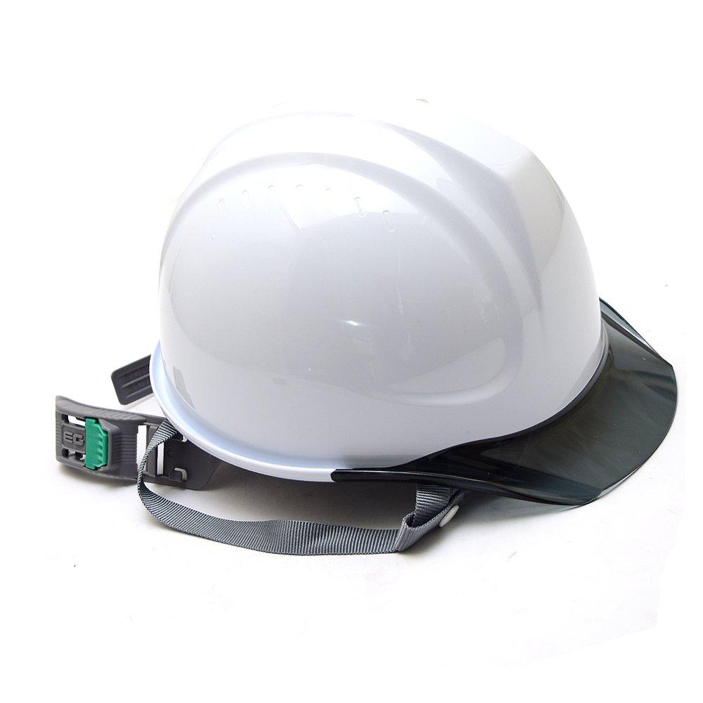 

DIC Plastic Helmet with Liner, White/Smoke, SYA-C білий