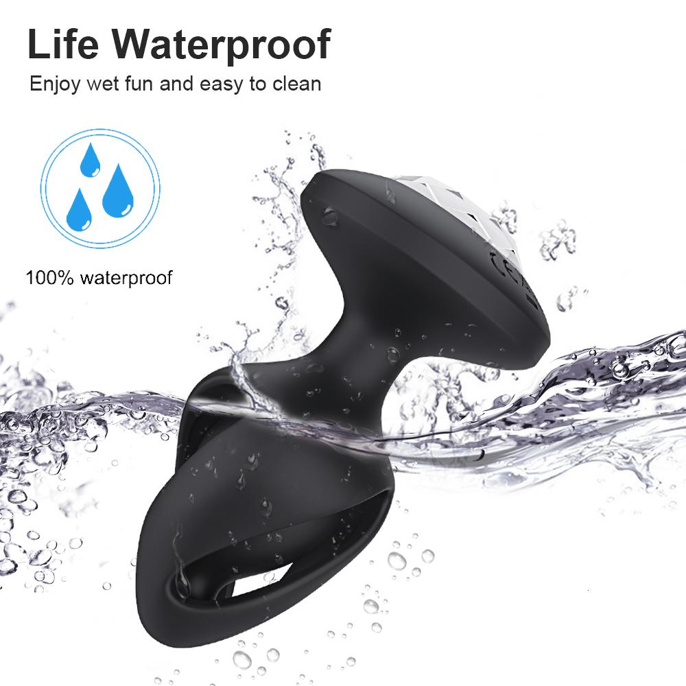 Wireless Remote Control Anal Plug Vibrator Butt Plug for Women Prostate Massager Adults Buttplug Couple Sex Toys