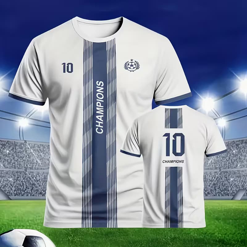 

Round neck short-sleeved T-shirt top, comfortable and breathable fabric, casual and sports style S