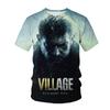 Horror Game Resident Evil 3D Print T-shirts Men Women Short Sleeve O-Neck t shirt Fashion Harajuku Top Tee Oversized Y2k Clothes