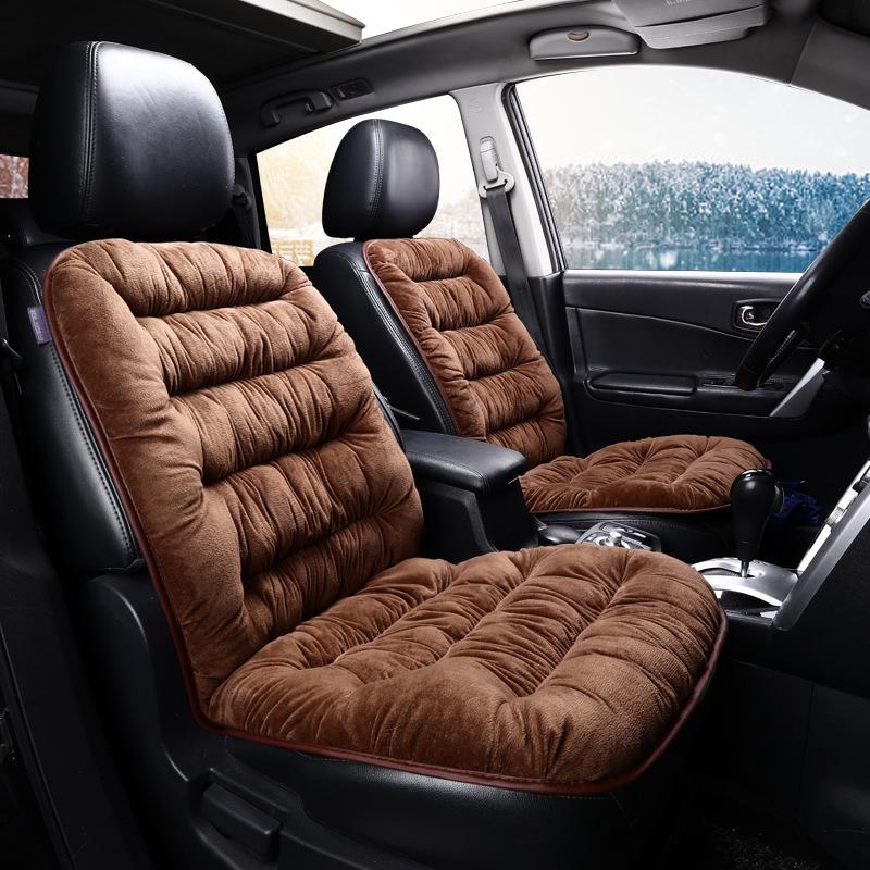 NNL B Style Plush Winter Car & Office Seat Cushion