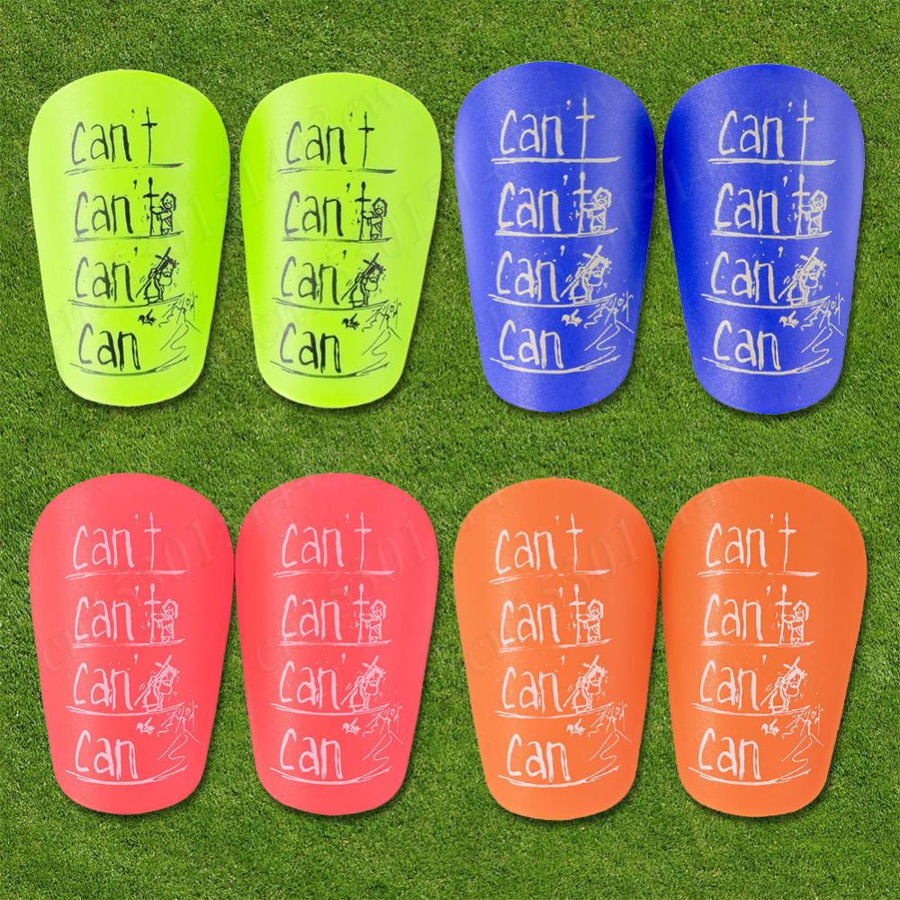 1 Pair Soccer Miniature Shin Guard EVA Soccer Shin Guards Shock Absorbing Soccer Leg Protector for Youth and Adults