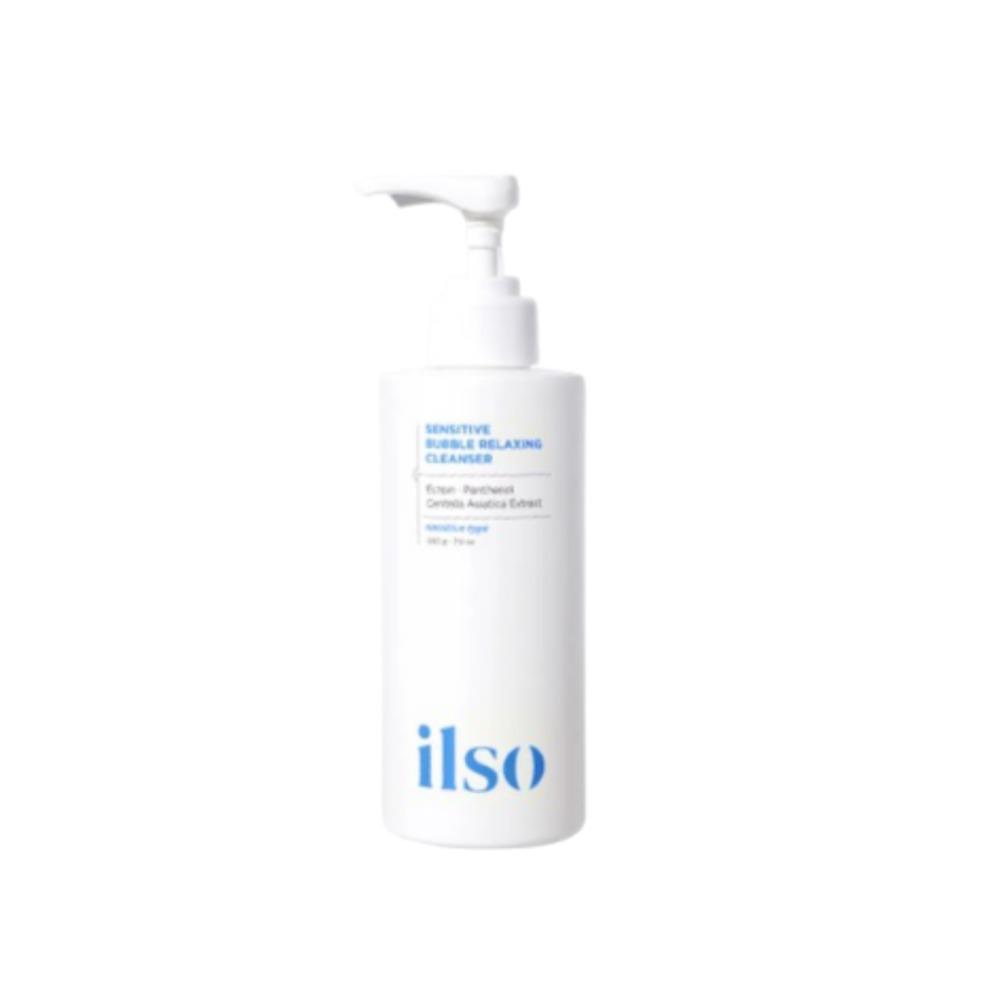 ilso Sensitive Bubble Relaxing Cleanser Gentle Foaming Face Cleanser 200g