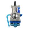 PWK 34mm Carburador Clear Blue Bottom Racing Carb Improved Combustion Efficiency for 250CC To 350CC Motorcycle