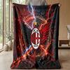 AC Milan Theme blanket Soft Flannel Blanket Plush Throw Blanket Cozy Sofa Bed Blanket for Home Decor