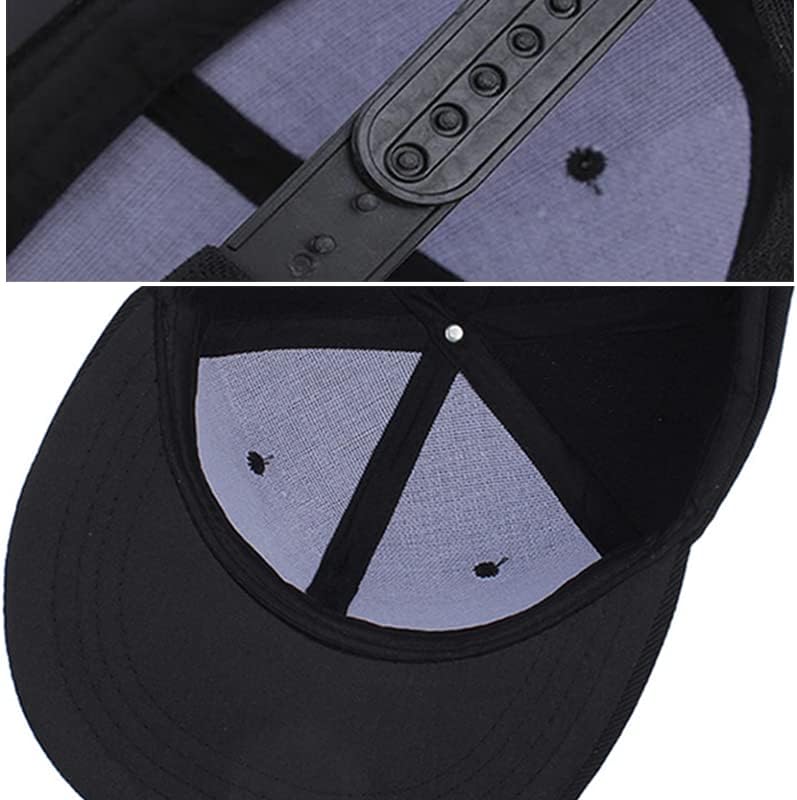 Animal Gorilla Howl Snapback Dad Trucker Hats for Unisex Flat Brim Big Foot Hat Adjustable Black Baseball Cap Casual Washed Cotton
