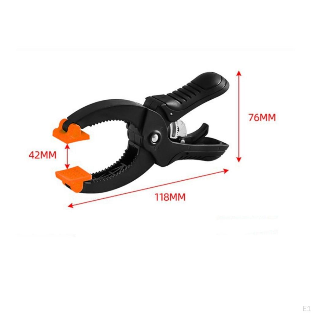 Duty Carpentry Clamp MicroAdjustment Locking Ratchet clip Tool for Crafts, Backdrop Stand,