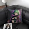 O-One Punchh Man Tatsumakii Cushion Cover Natural Linen Organic Fabric Double-Sided Printing Sofa Home Decor Gift Pillow Case