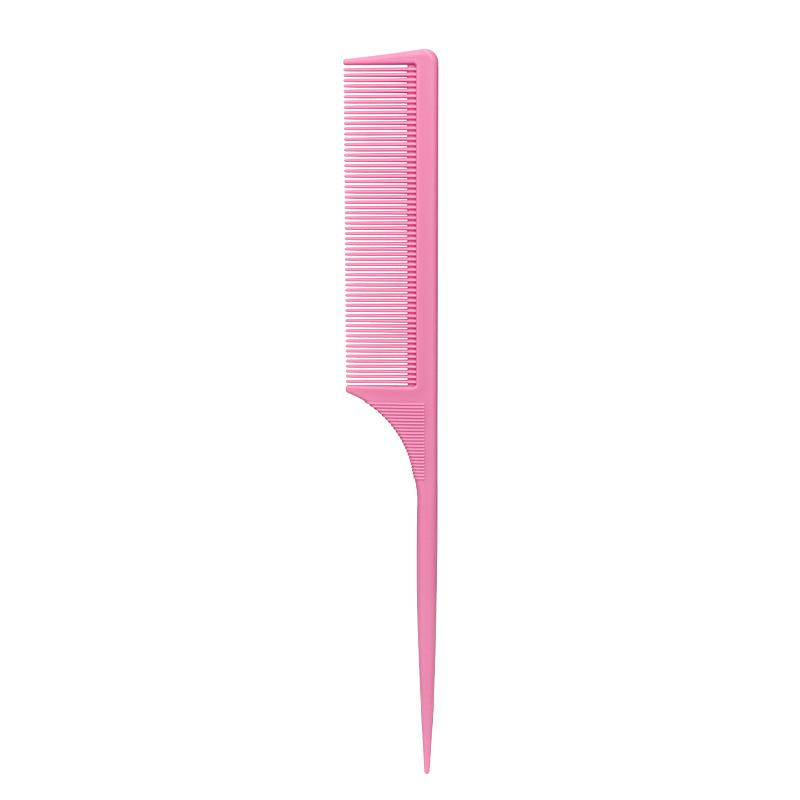 

plastic professional hair comb, fine teeth, anti-static ponytail comb, salon hair styling hair tool Special for real hair wigs