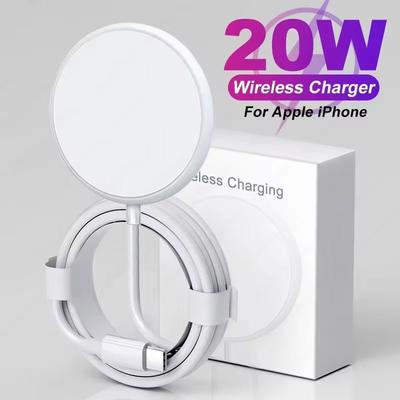 Per iPhone Magsafe 16 Pro Max Caricabatterie wireless magnetico per Apple 15 14 Plus 13 12 11 X XS XR 8 AirPods Accessori per la ricarica del telefono