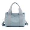 Canvas Tote Bag For Women With Zipper Pockets Urban Minimalist Style