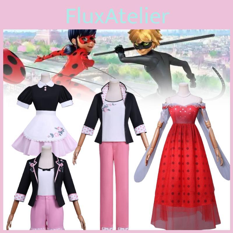 Cosplay Ladybug Costume Clothing Halloween Party Performance Stage