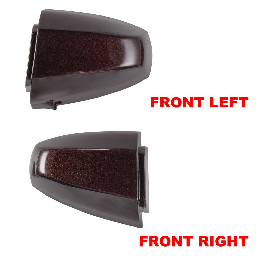 Türgriff-Abdeckkappe Kompatibel mit BMW X1 F48 X2 F39 X5 F15 X6 F16 2014-2019 51217396541 51217396544 Türgriff-Schlüsselabdeckung